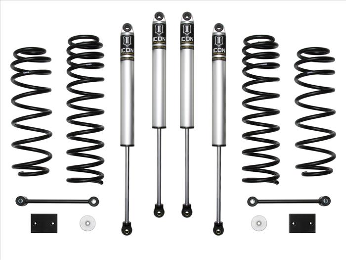 Icon 2.5" Stage 1 Suspension Lift System 18-UP Jeep Wrangler JL - Click Image to Close